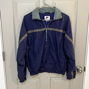 Vintage Nike Quarter Zip Windbreaker